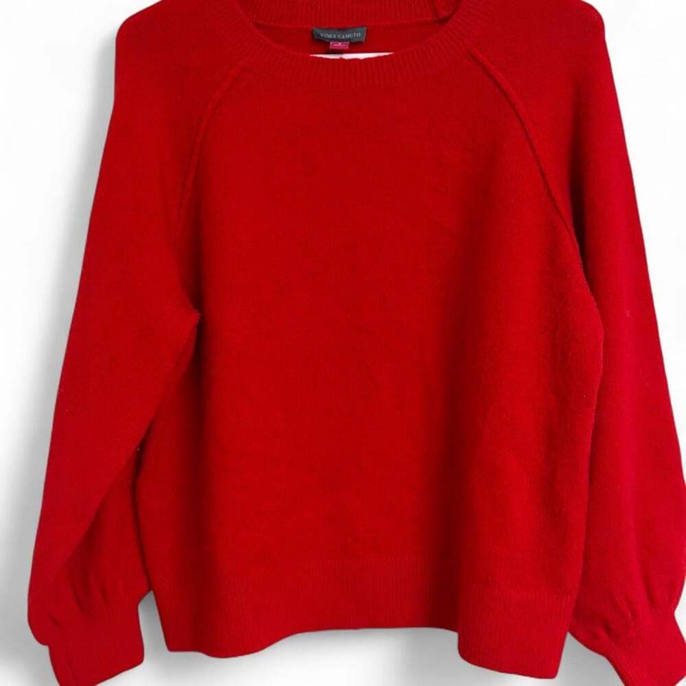 Vince Camuto Women's Red Jumper